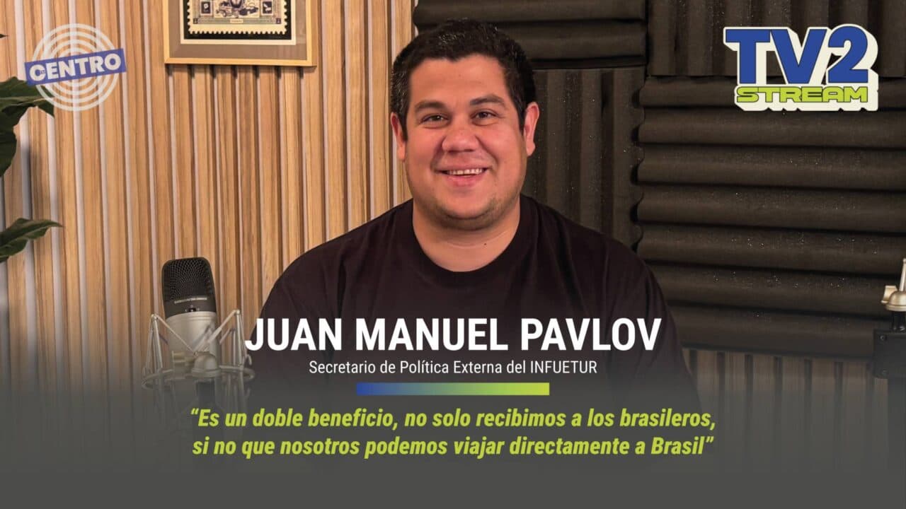 #TV2Stream Entrevista a Juan Manuel Pavlov – Sec. de Política Externa del INFUETUR