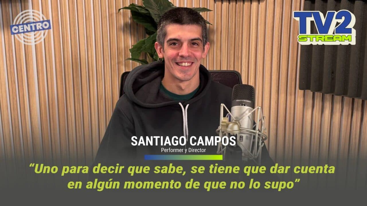 #TV2Stream Entrevista a Santiago Campos – Performer, Director @proyectorubik