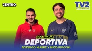 #TV2Stream Columna Deportiva a cargo de Rodri Núñez y Nico Fiocchi